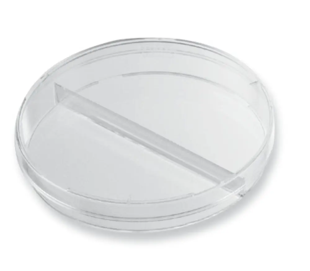 Petri dishes divided 2 chambers, Sterile - 24 x 20 units (480 units in total)