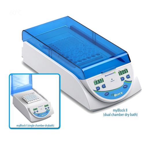 [0888-BSH5002-E] myBlock ll™- digital dry bath, dual chamber (without blocks), 230V - 1 unit